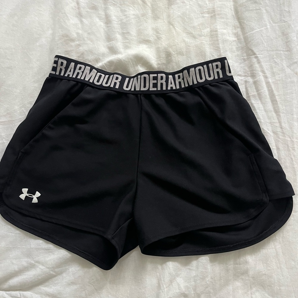 Under Armour Women's Black Athletic Shorts